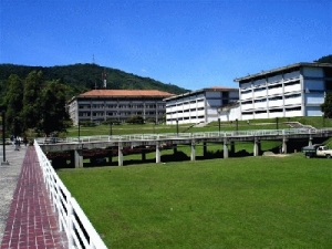 Vista parcial del campus de la USB en Sartenejas